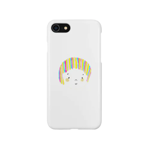 カラフル女の子 iPhone Smartphone Case