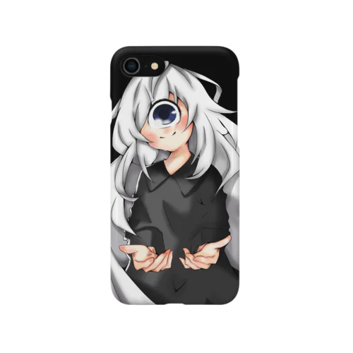 しろいひとつめちゃん iPhone Smartphone Case