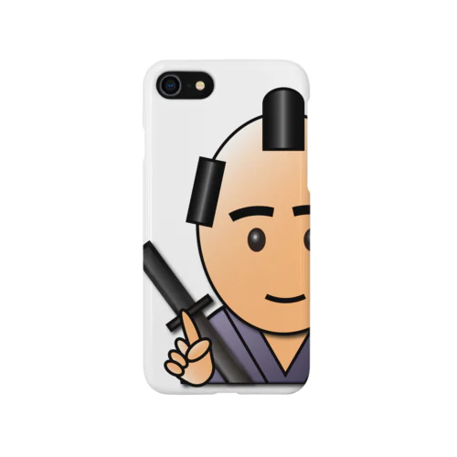 ３Ｄサムライ【武士（モノノフ）語編】-気にするでない- iPhone Smartphone Case