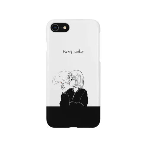 ヘビースモーカーな彼女 iPhone Smartphone Case