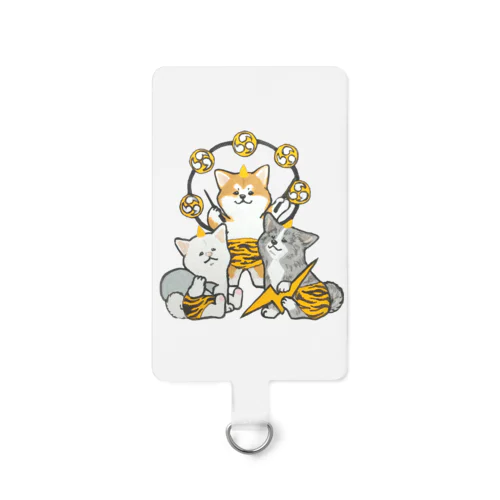 カミナリ様⚡️AKITAトリオ Smartphone Strap