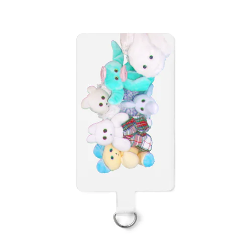 くまきちファミリー Smartphone Strap