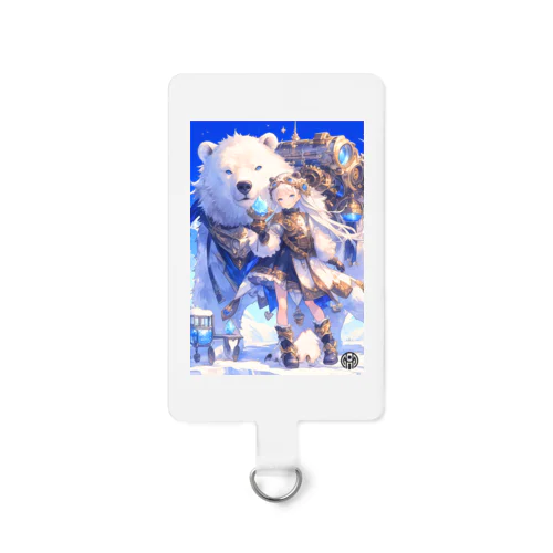 【シロクマ】ともだちシリーズ Smartphone Strap