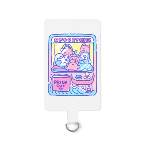 サメとメンダコのUFOキャッチャー Smartphone Strap