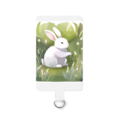 うさぎのお散歩 Smartphone Strap