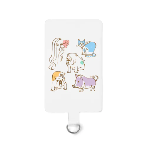 YouTube ミミファミリーメンバー  Smartphone Strap