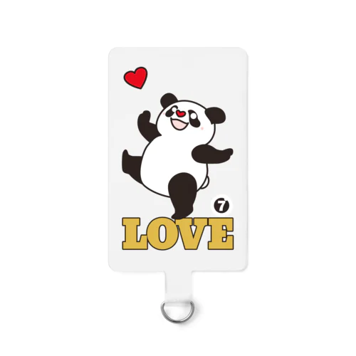 ななぱんだLOVE02 Smartphone Strap