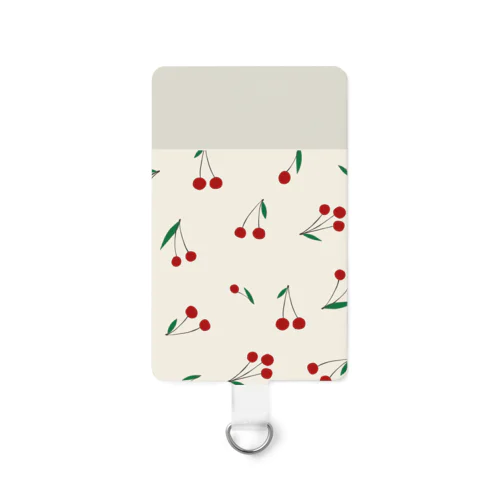 チェリースマホストラップ Smartphone Strap