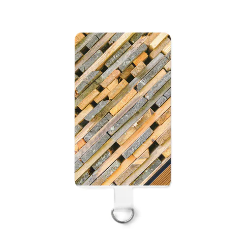 板貼りななめ（2） Smartphone Strap