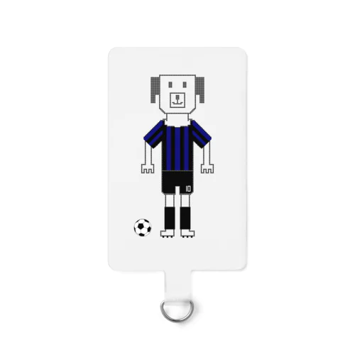 青黒の街からドッグくん Smartphone Strap