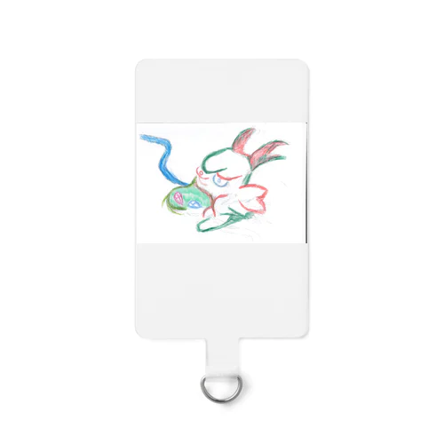 おにまるさん Smartphone Strap