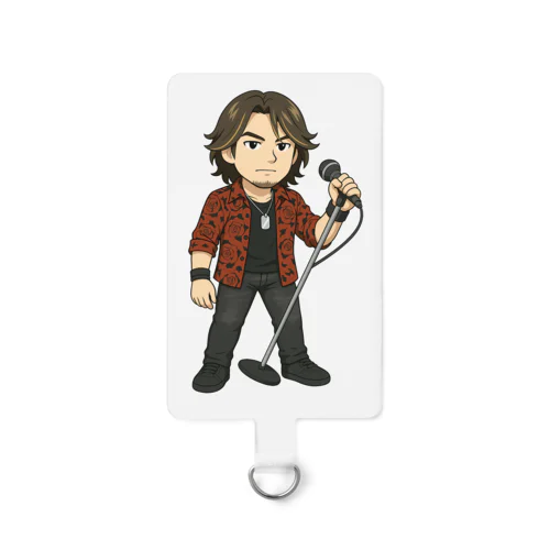 フビラジ！ スマホショルダーストラップ - フビ様（レッド） Smartphone Strap
