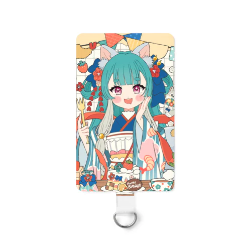 バースデーキラキラ大明神 Smartphone Strap