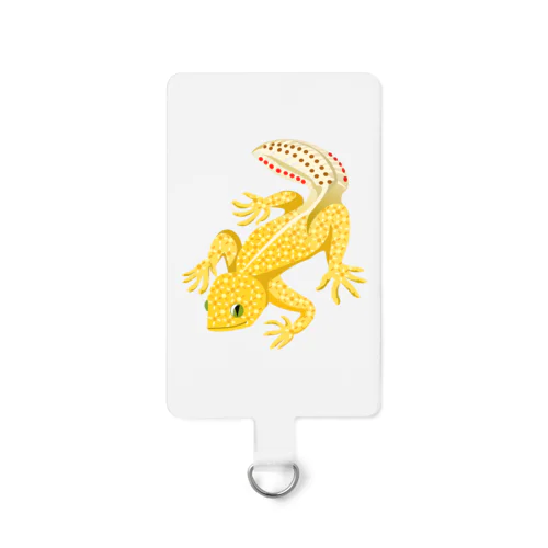 ヒョウモントカゲモドキ。 Smartphone Strap