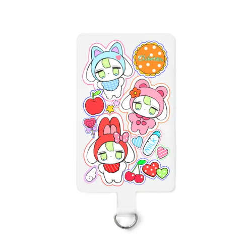 いっぱいちべたん Smartphone Strap