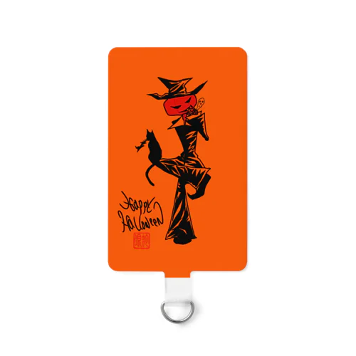ハロウィン　かぼちゃ Smartphone Strap