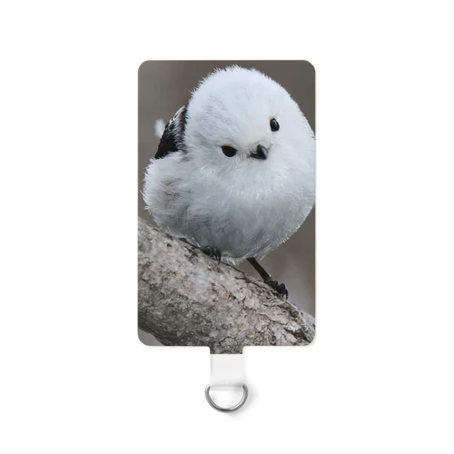 【サロベツのシマエナガ】 Smartphone Strap