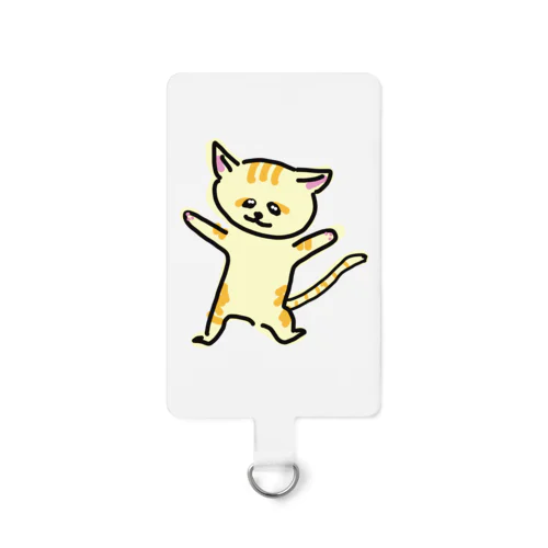 踊るスナネコ Smartphone Strap