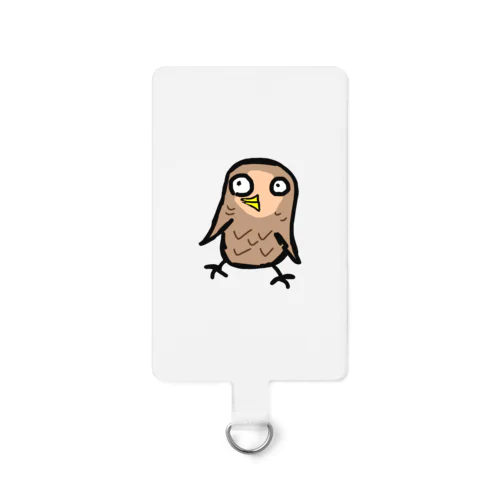 ふくろうによるふくろうのアイテム Smartphone Strap