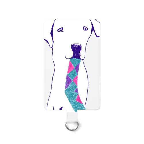 ラブラドール（Tシャツ・パーカー・グッズ・ETC） Smartphone Strap