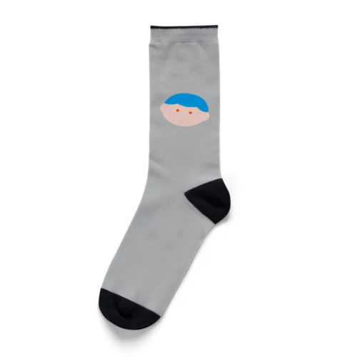 ブルーツィン　グレー Socks