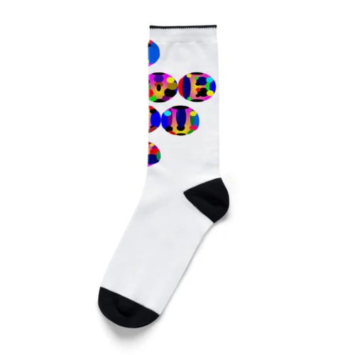 〇文字『I LOVE YOU2h.t.』 Socks
