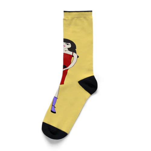 スナック波風の看板娘・かよちゃん Socks
