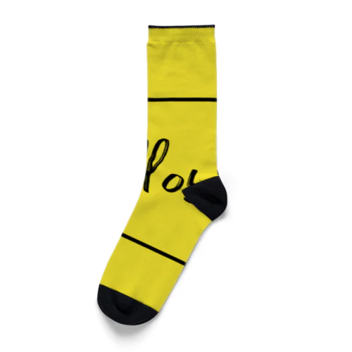 "穏やかな幻想: ほんのりとした安らぎ" Socks