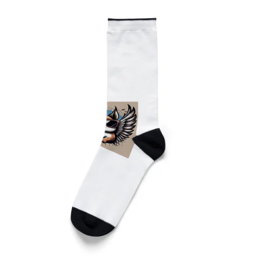 サングラスももんが Socks