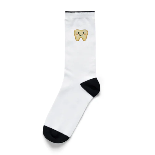 ワンポイント歯ソックス Socks