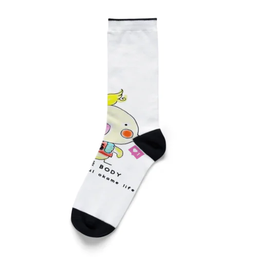 LETS 美 BODY オカメインコ❤ Socks