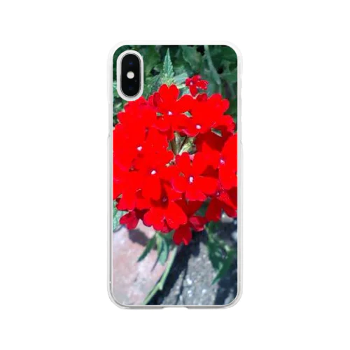 舞妓さんのかんざし Soft Clear Smartphone Case