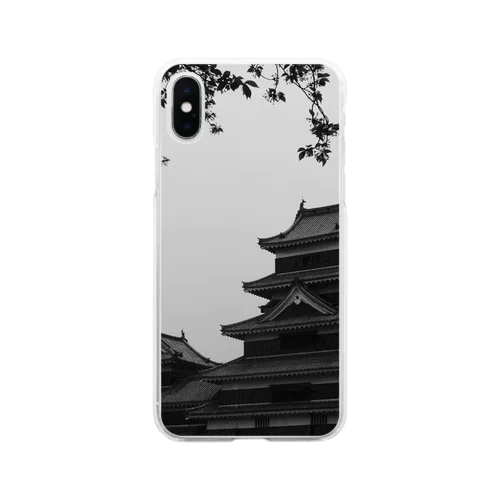 松本城 Soft Clear Smartphone Case