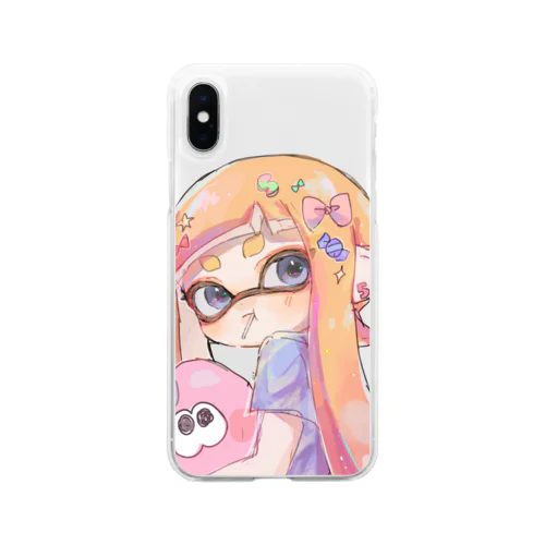 う Soft Clear Smartphone Case