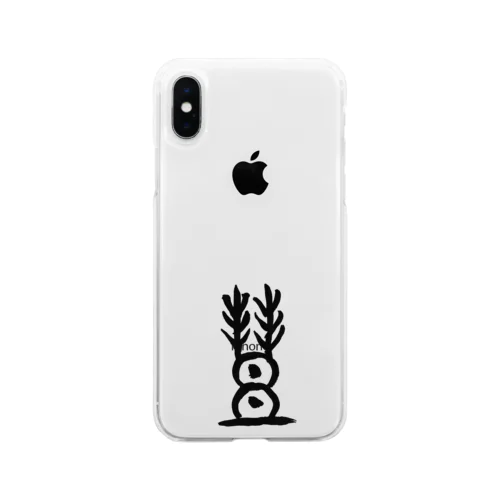 豊 Soft Clear Smartphone Case