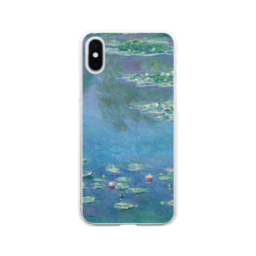 クロード・モネ / 睡蓮 / waterlilies / 1906 / Claude Monet Soft Clear Smartphone Case