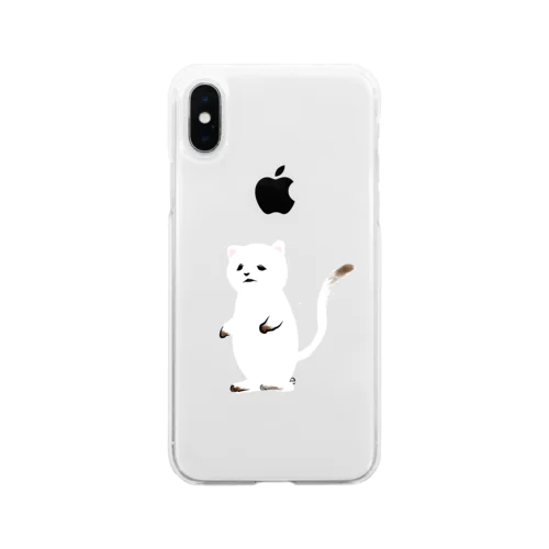 どろんこユキちゃん Soft Clear Smartphone Case