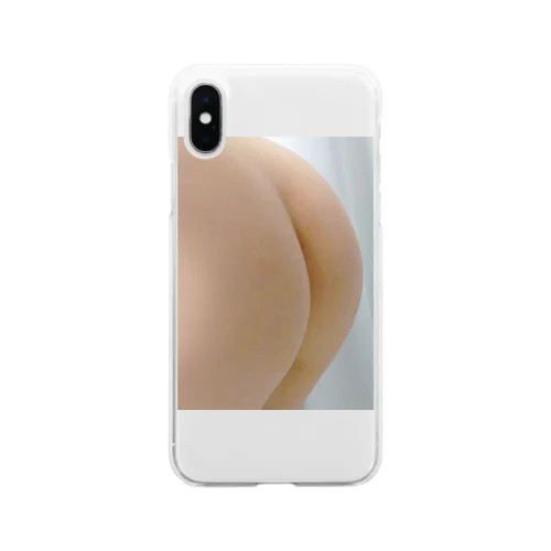 ぴのの生尻 Soft Clear Smartphone Case