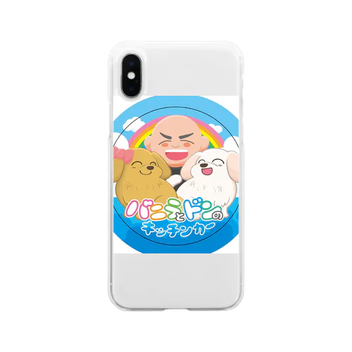 バニドンロゴグッズ Soft Clear Smartphone Case