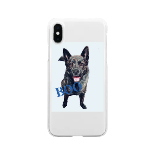甲斐犬武甲 Soft Clear Smartphone Case