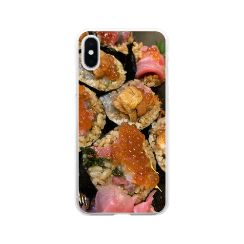 呑み屋ぶち海賊王巻 Soft Clear Smartphone Case