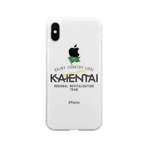 閑援隊 Soft Clear Smartphone Case