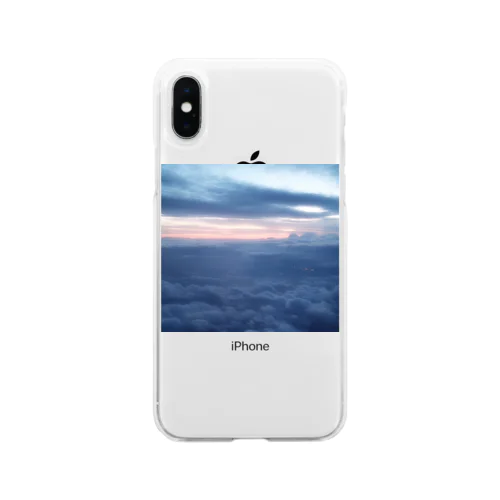 雲の絨毯 Soft Clear Smartphone Case