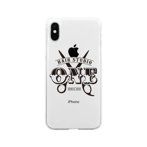 HAIR STUDIO ONE Soft Clear Smartphone Case