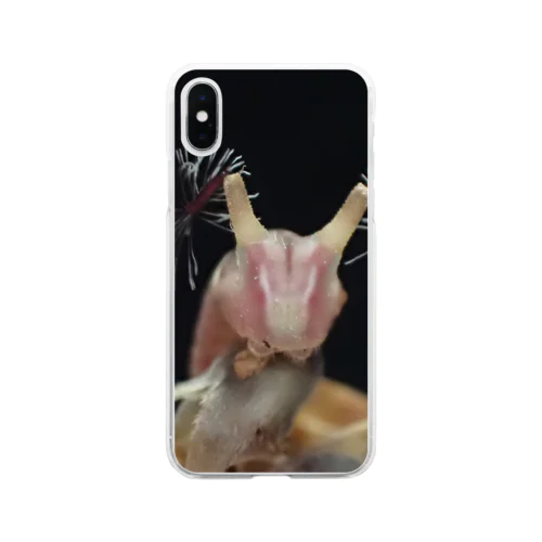 線香花火 Soft Clear Smartphone Case