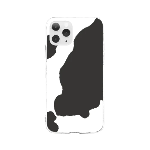 牛柄 Soft Clear Smartphone Case
