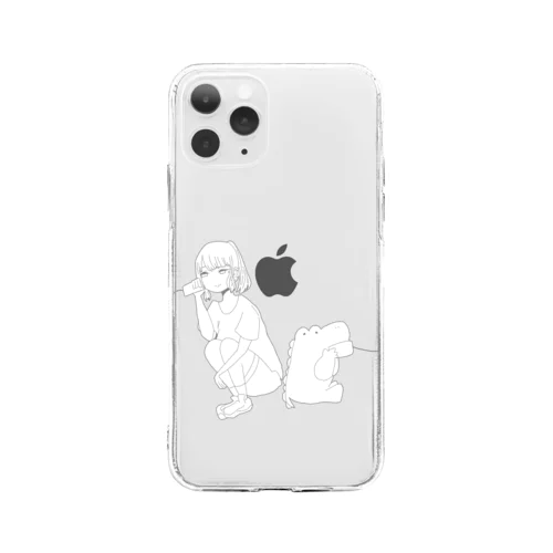 いとでんわ Soft Clear Smartphone Case