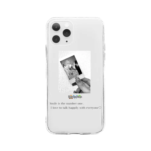 くまちゃん🧸🦋🍀 Soft Clear Smartphone Case