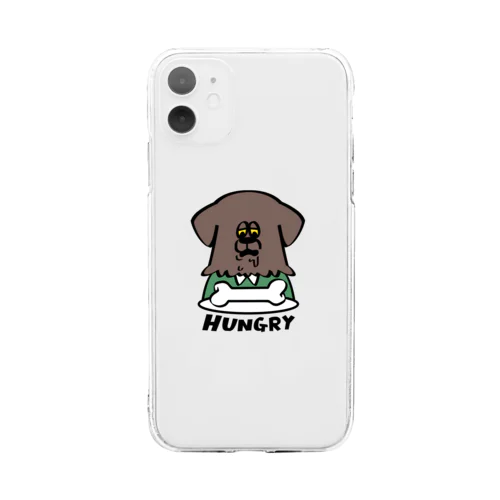 くいしんぼうのチョコラブ Soft Clear Smartphone Case