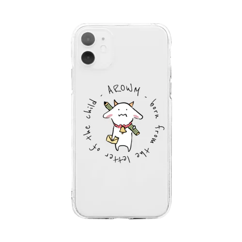AROWMケース Soft Clear Smartphone Case